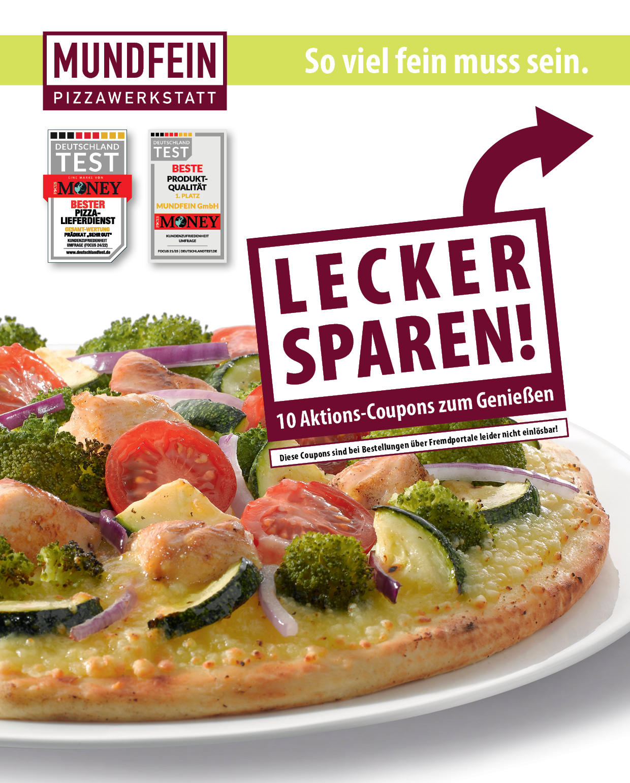 Lecker sparen - 10 Coupons